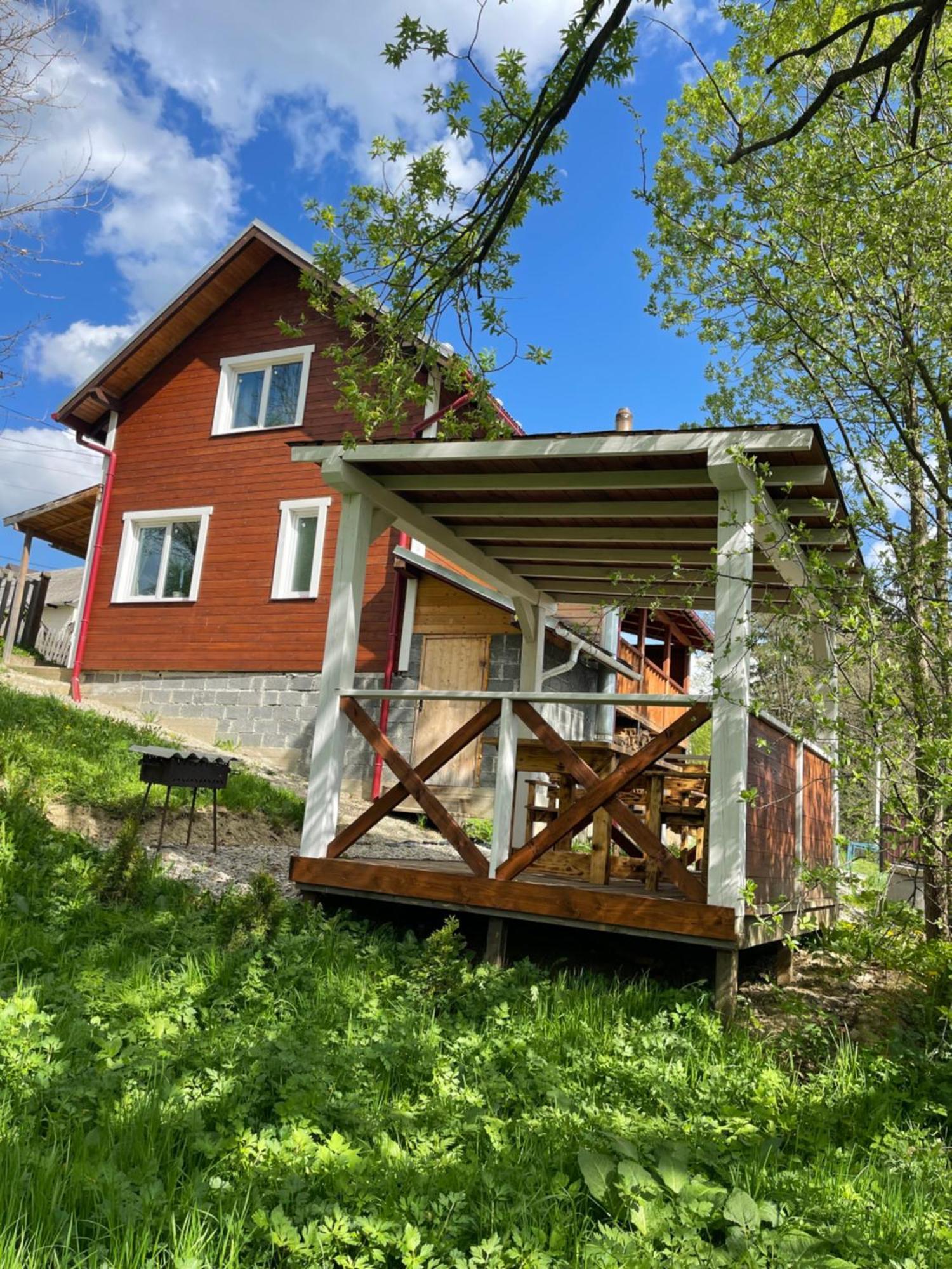 Карпатський Котедж Karpatian Cottage Vorokhta Eksteriør bilde